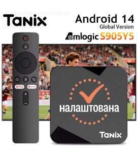 ТВ приставка Tanix TX5 (Amlogic S905Y5)