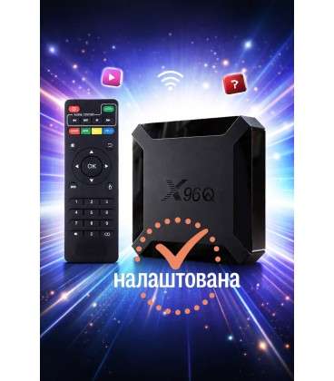 ТВ приставка X96q ATV / tv box / Android tv